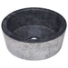 Sink Black ø40x15 Cm Marble Oakoin