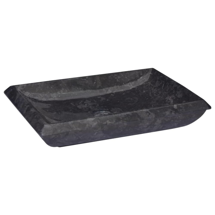 Sink Black 50x35x10 Cm Marble Oakolt