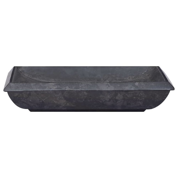 Sink Black 50x35x10 Cm Marble Oakolt