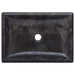 Sink Black 50x35x10 Cm Marble Oakolt