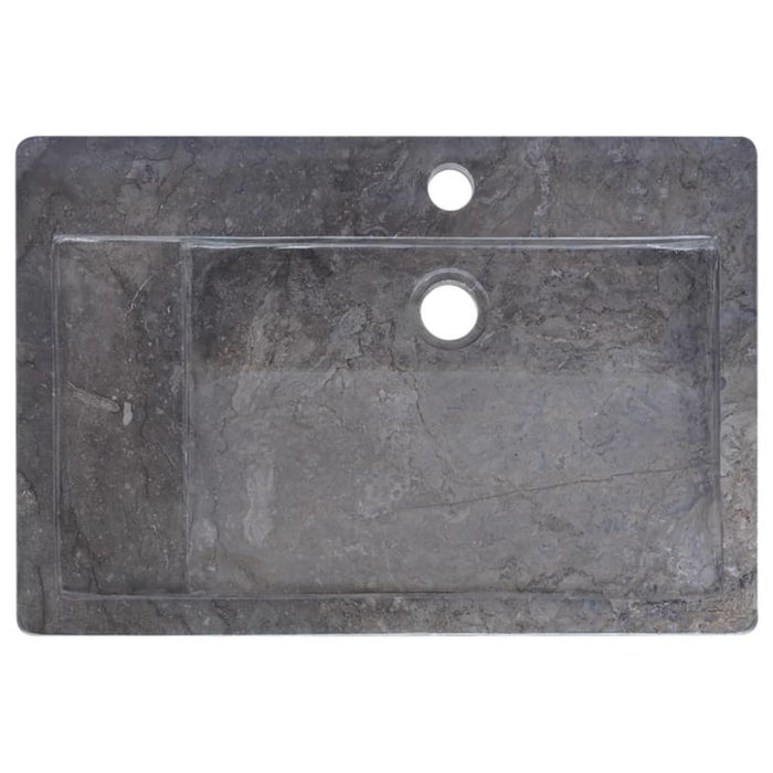 Sink Black 58x39x10 Cm Marble Oakolb