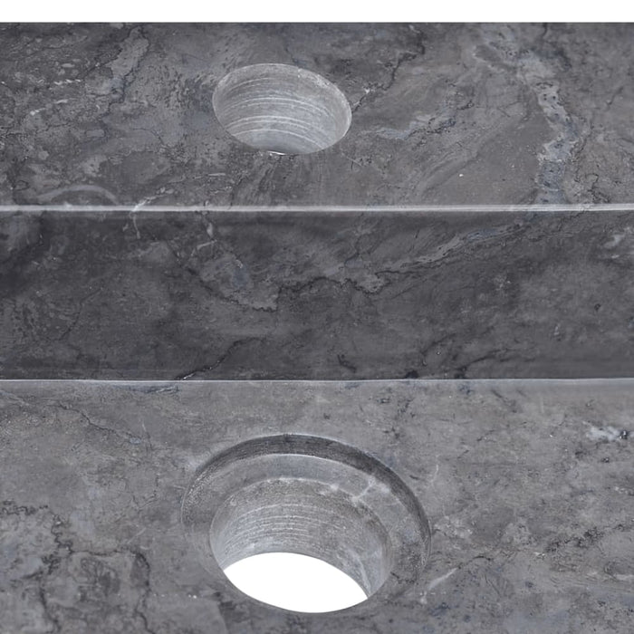 Sink Black 58x39x10 Cm Marble Oakolb