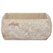 Sink Cream 30x30x13 Cm Marble Oakoia