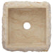 Sink Cream 30x30x13 Cm Marble Oakoia