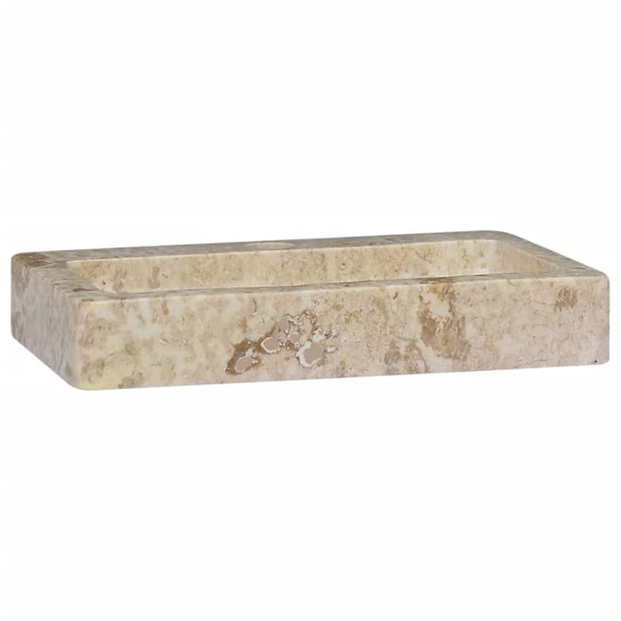 Sink Cream 38x24x6.5 Cm Marble Oakonl