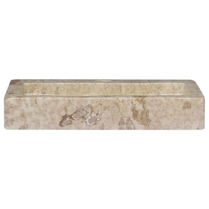 Sink Cream 38x24x6.5 Cm Marble Oakonl