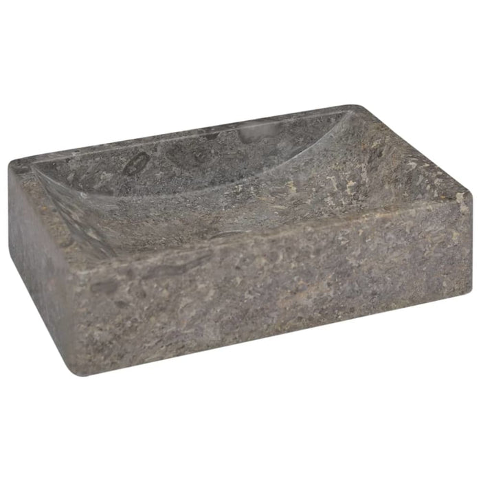 Sink Grey 45x30x12 Cm Marble Oakopl