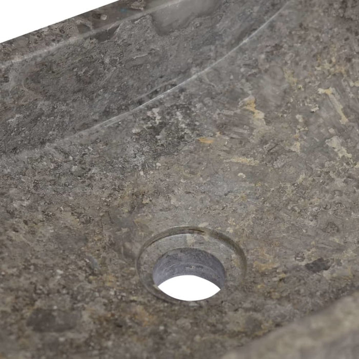 Sink Grey 45x30x12 Cm Marble Oakopl