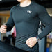 Skin Fit Long Sleeves Sports Tshirt With Pants