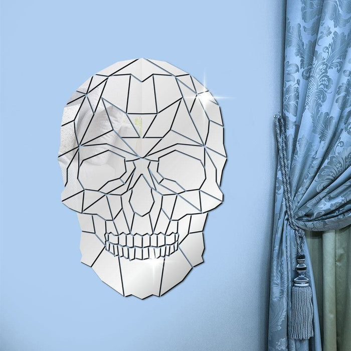 Skull Diy Acrylic Mirror Stickers