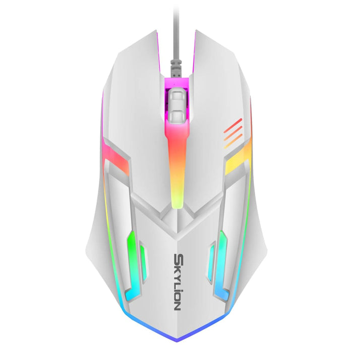 Skylion F1 Wired Mouse Colourful Lighting For Gaming Office