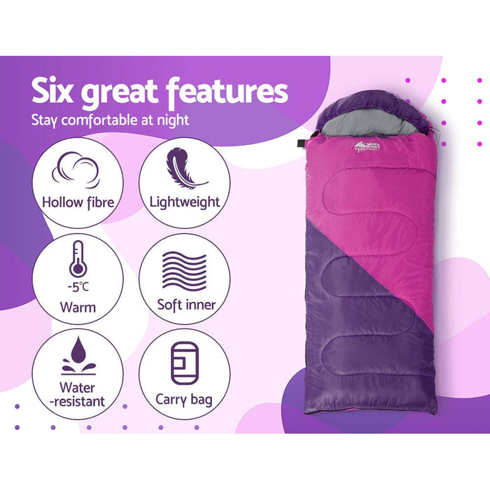 Goslash Picks Sleeping Bag Bags Kid 172cm Camping Hiking