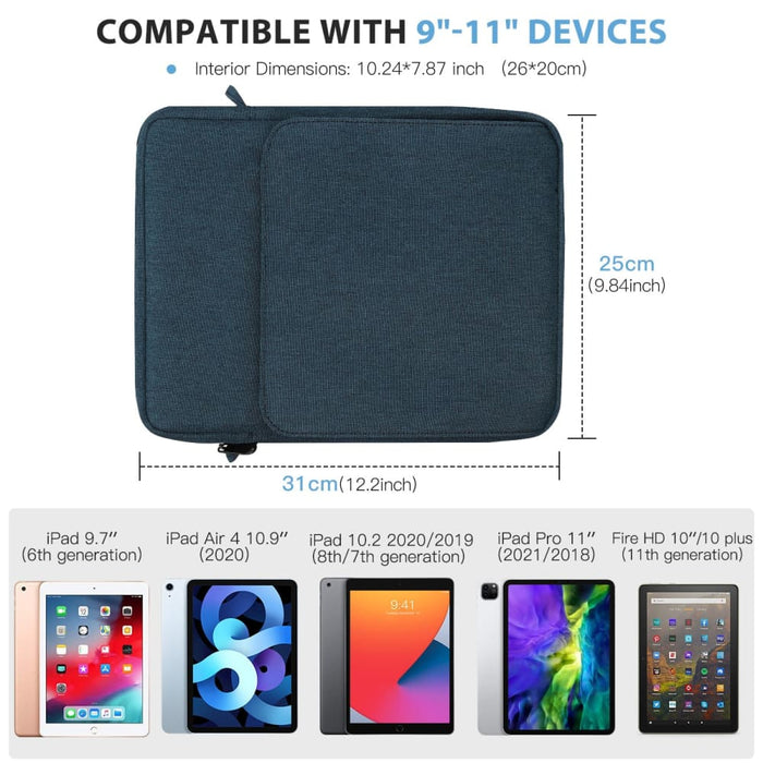 Sleeve Shoulder Bag For 9 - 11 Inch Tablet Ipad