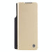 Sliding Camera Leather Case For Samsung Fold 4 5g