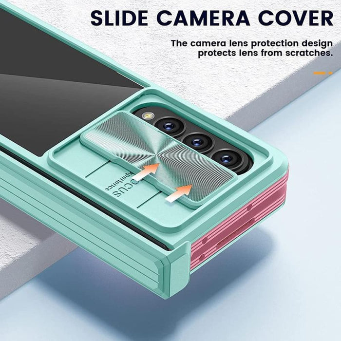 Sliding Camshield Phone Case 360 Full Body For Samsung