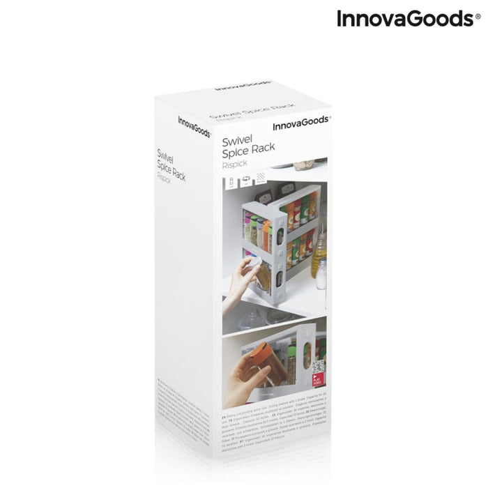 Sliding And Pivoting Spice Organiser Rispick Innovagoods