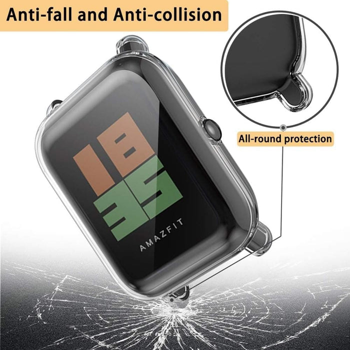 Slim Colourful Tpu Screen Protector Cover For Huami Amazfit