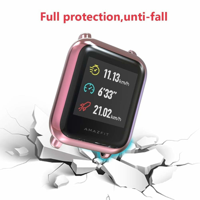 Slim Colourful Tpu Screen Protector Cover For Huami Amazfit