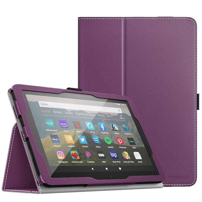 Slim Folding Stand Cover For Kindle Fire Hd 8 Plus