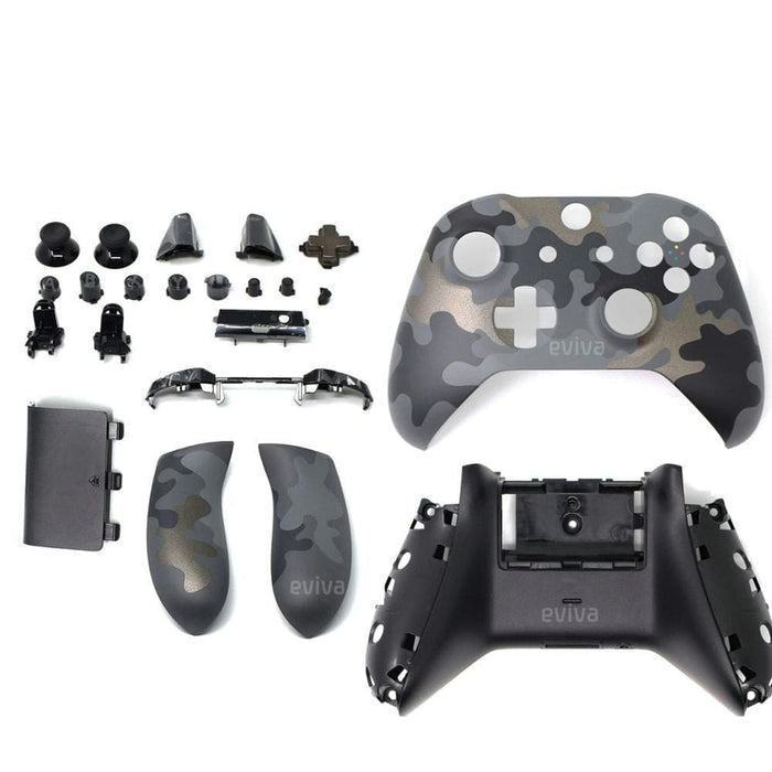 Slim Gamepad Full Housing Shell Case Mod Kit Matte