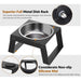 Non-slip Stainless Steel Food Water Pet Feeding Bowl