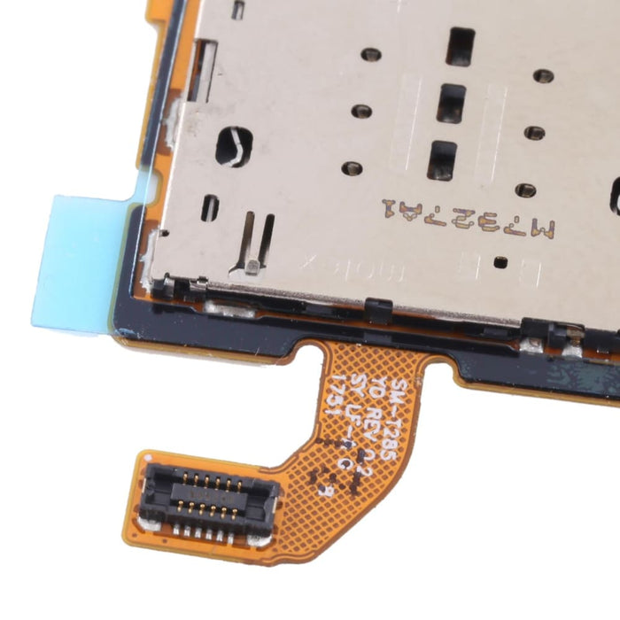 Sm T285 Sim Card Holder Socket Flex Cable