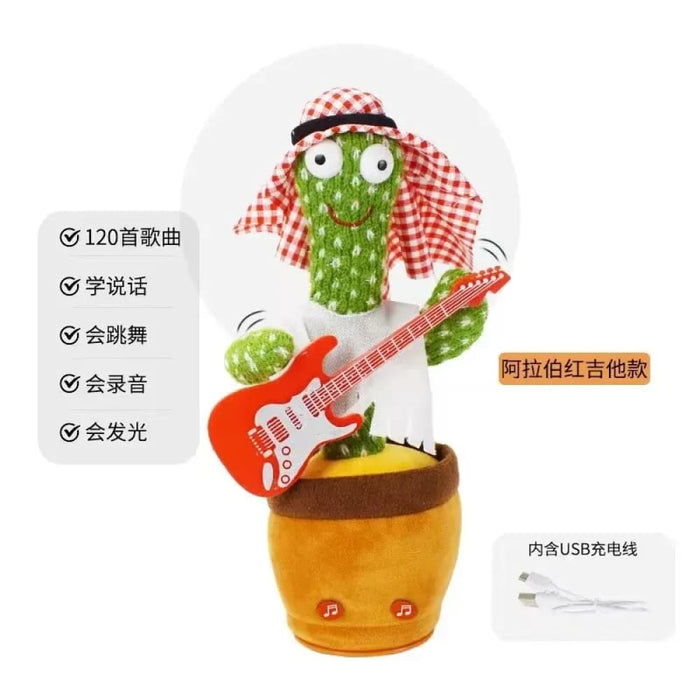 Smart Cactus Interactive Learning Musical Toy For Kids