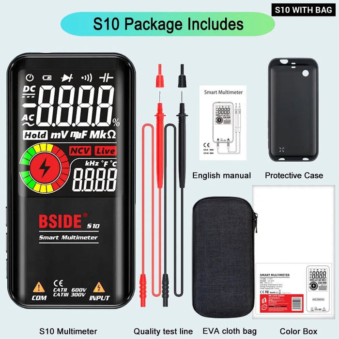 Smart Digital Multimeter With Usb Charge