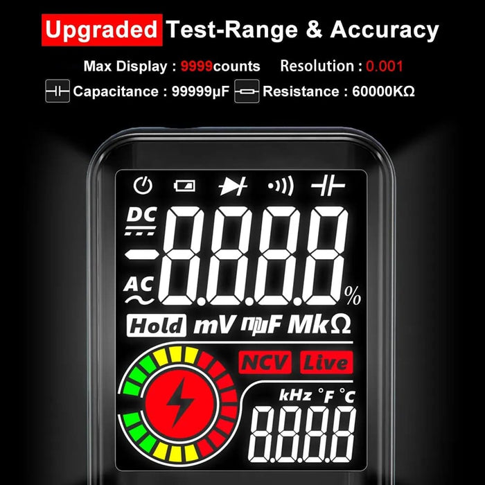 Smart Digital Multimeter With Usb Charge