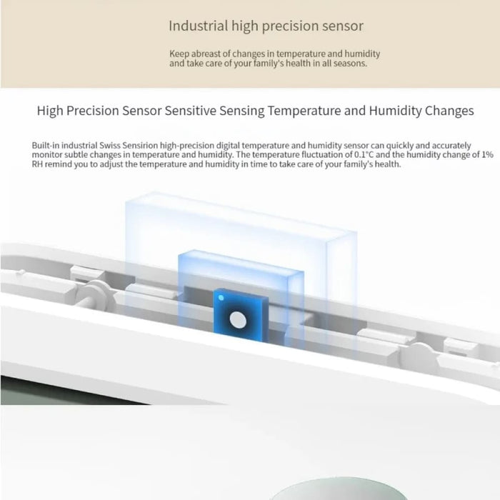 Smart Temperature Humidity Sensor With Mijia App