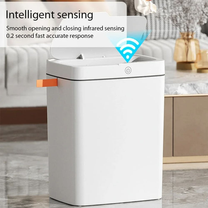 Smart Touchless Trash Bin For Kitchen And Bathroom