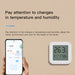 Smart Tuya Temp Humidity Sensor Bluetooth Control Lcd