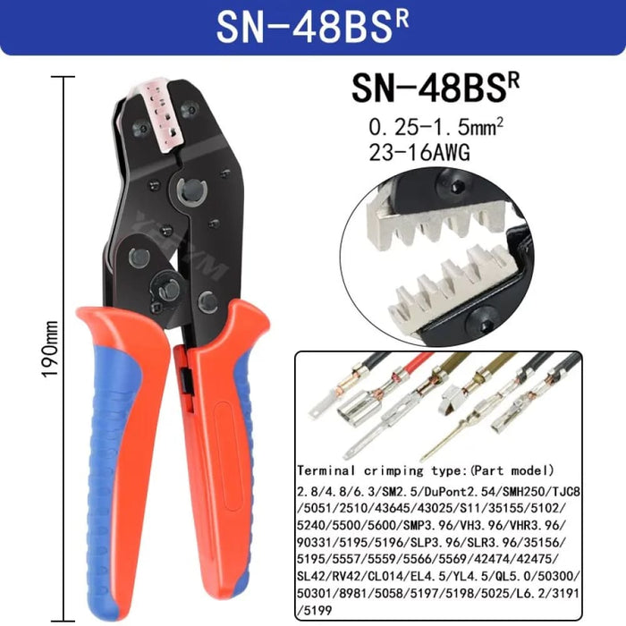 Sn Series Crimping Pliers