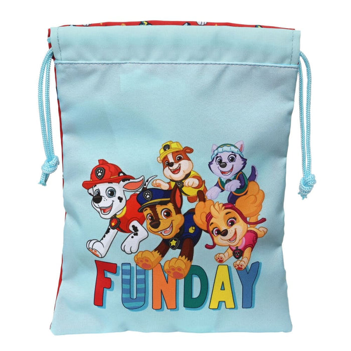 Snack Bag The Paw Patrol Funday Red Light Blue