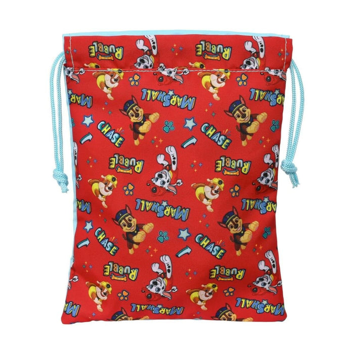 Snack Bag The Paw Patrol Funday Red Light Blue