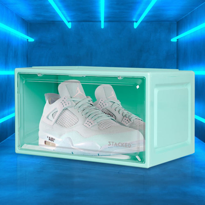 Goslash Picks Sneaker Display Case Stackable Shoe Storage