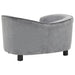 Dog Sofa Grey 69x49x40 Cm Plush