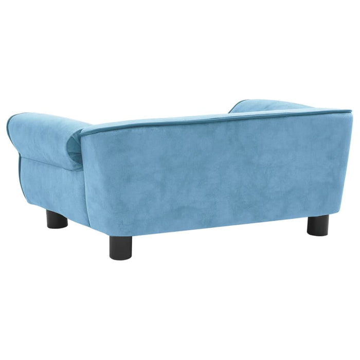 Dog Sofa Turquoise 72x45x30 Cm Plush Oiobat