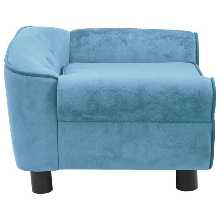 Dog Sofa Turquoise 72x45x30 Cm Plush Oiobat