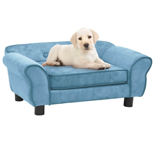 Dog Sofa Turquoise 72x45x30 Cm Plush Oiobat