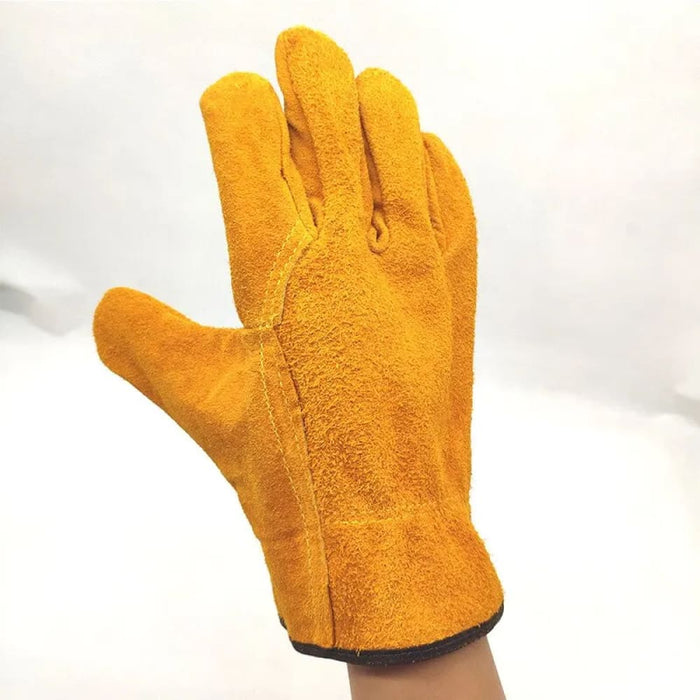 Soft Cowhide Work Gloves For Men