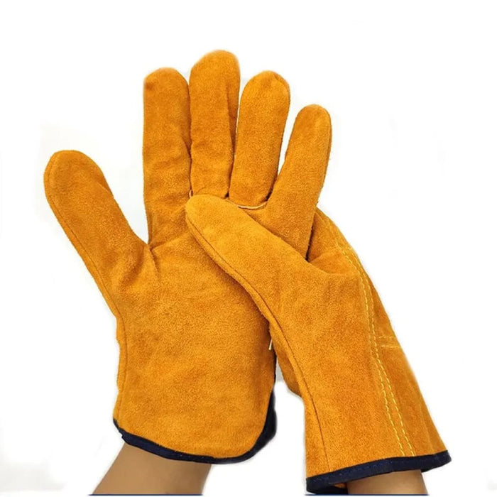 Soft Cowhide Work Gloves For Men