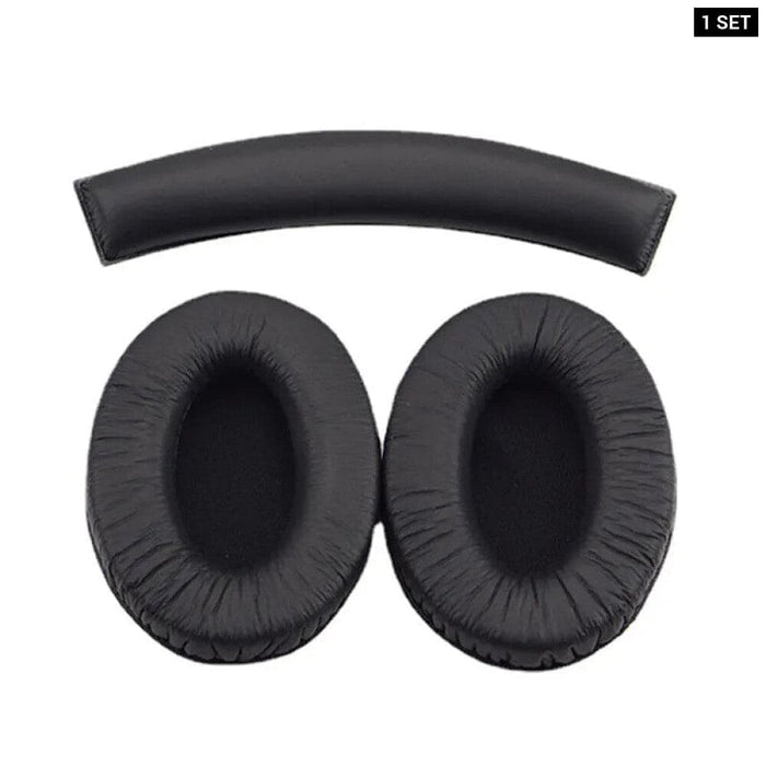 Soft Foam Earpad And Headband Set For Sennheiser Hd202 212