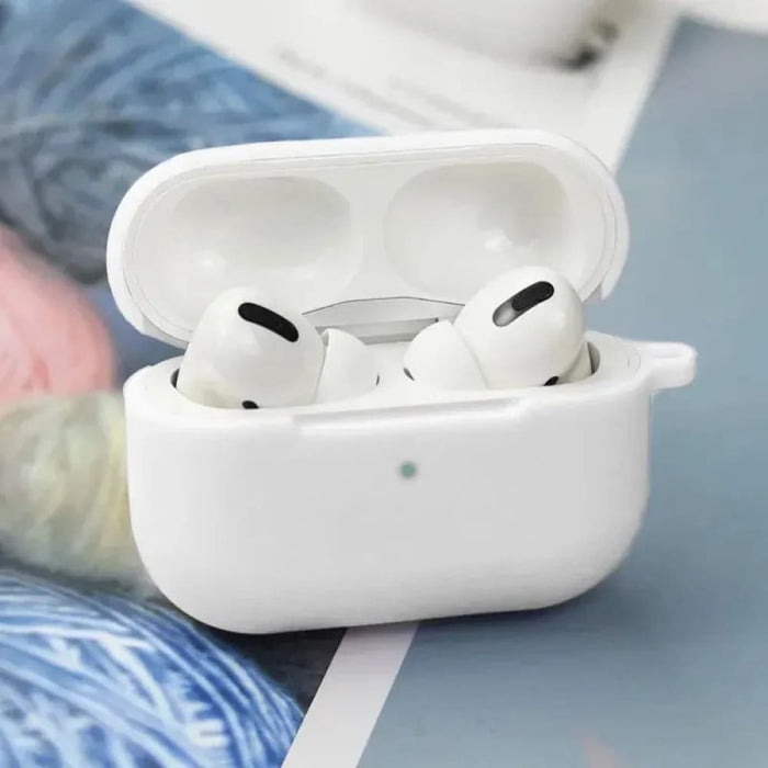 Soft Silicone Protective Case For Airpods Pro Solid Colour