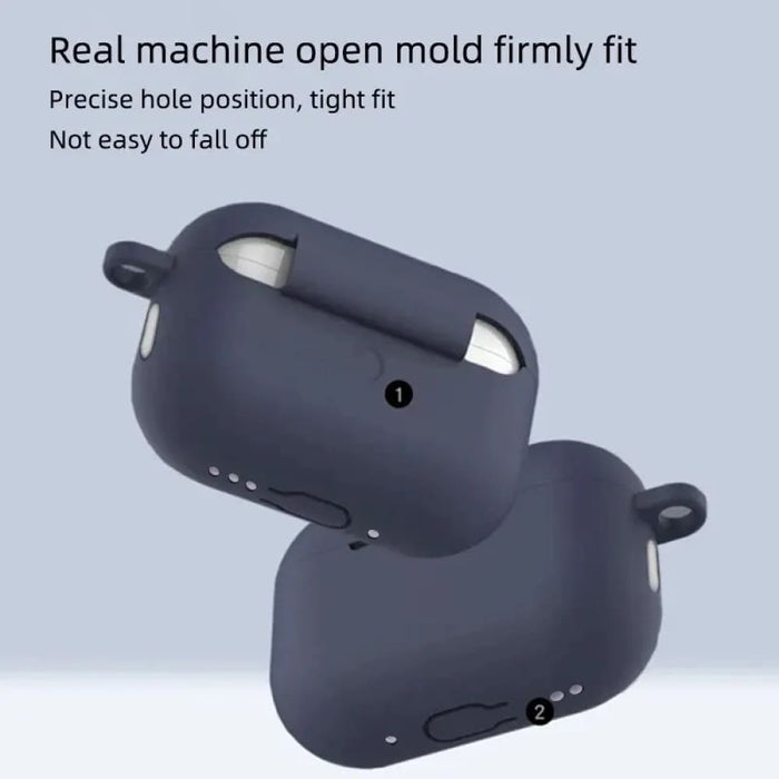 Soft Silicone Protective Case For Airpods Pro Solid Colour