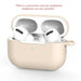 Soft Silicone Protective Case For Airpods Pro Solid Colour