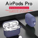 Soft Silicone Protective Case For Airpods Pro Solid Colour