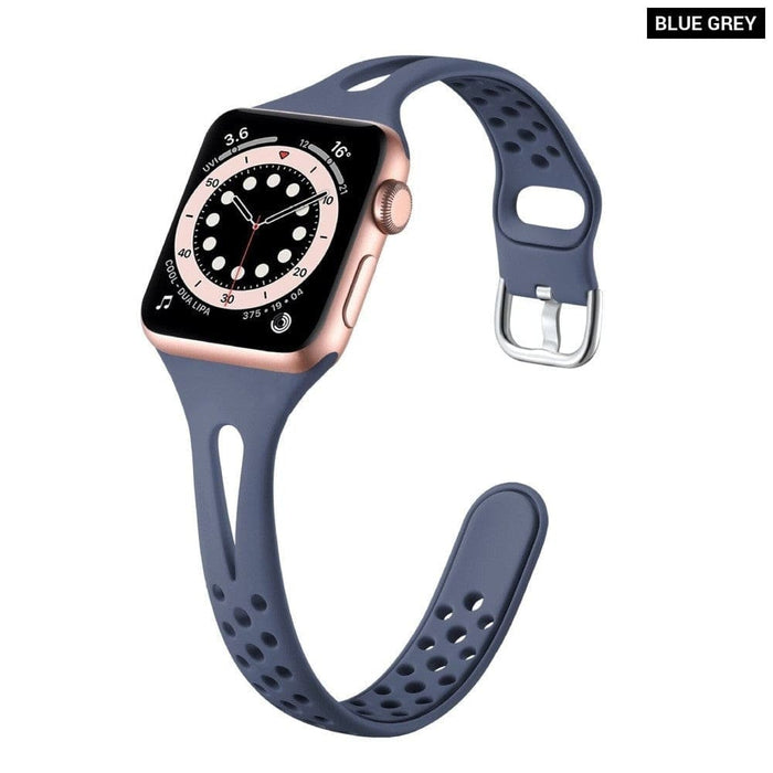 Soft Silicone Strap Bracelet Correa Band For Apple Watch