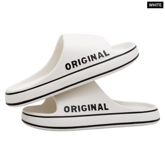 Soft Eva Slides Brand Casual Beach Slippers For Men Women