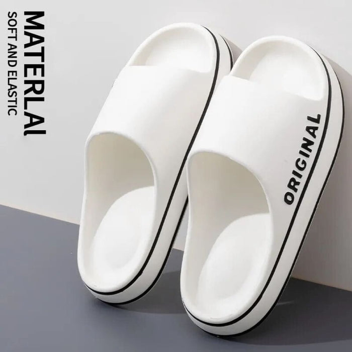 Soft Eva Slides Brand Casual Beach Slippers For Men Women